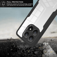 360° Grad Hülle für Xiaomi 17 Rundum vollschutz Integriertem Displayschutz in Schwarz