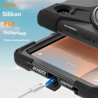 betterfon Hülle für Samsung Galaxy Tab A11 8,7 Zoll, Stoßfeste mit Displayschutz