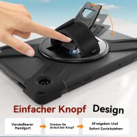 betterfon Hülle für Samsung Galaxy Tab A11+ 11 Zoll, Stoßfeste mit Displayschutz