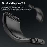 Carbon Hülle für Honer X5C / Honer X5C Plus Handyhülle Backcover TPU Silikon Bumper