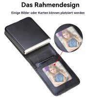 Hülle für Samsung Galaxy Z Flip 7 - Handyhülle Schutzhülle Flip Case Etui TPU Schwarz