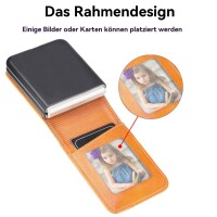 Hülle für Samsung Galaxy Z Flip 7 - Handyhülle Schutzhülle Flip Case Etui TPU Braun