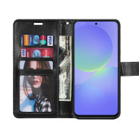 Hülle für Samsung Galaxy A36/ A56 Handy Tasche Case Schutzhülle Schale Etui BF Mandala Schwarz