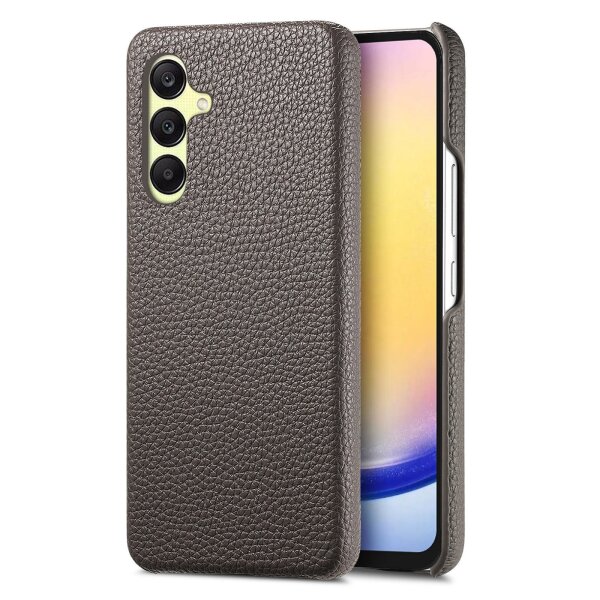 Hülle Handyhülle Stoßfeste Handy Tasche Ultra-Dünn Case Leder Bumper für Samsung Galaxy A26 Grau