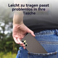 Hülle Handyhülle Stoßfeste Handy Tasche Ultra-Dünn Case Leder Bumper für Samsung Galaxy A26 Grau