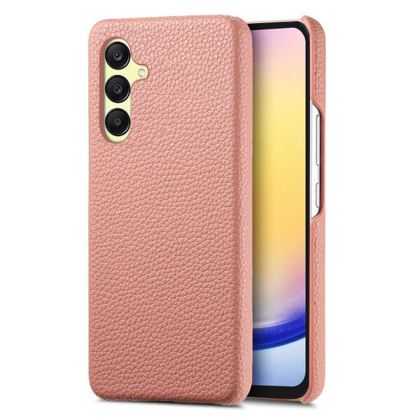Hülle Handyhülle Stoßfeste Handy Tasche Ultra-Dünn Case Leder Bumper für Samsung Galaxy A26 Rosa