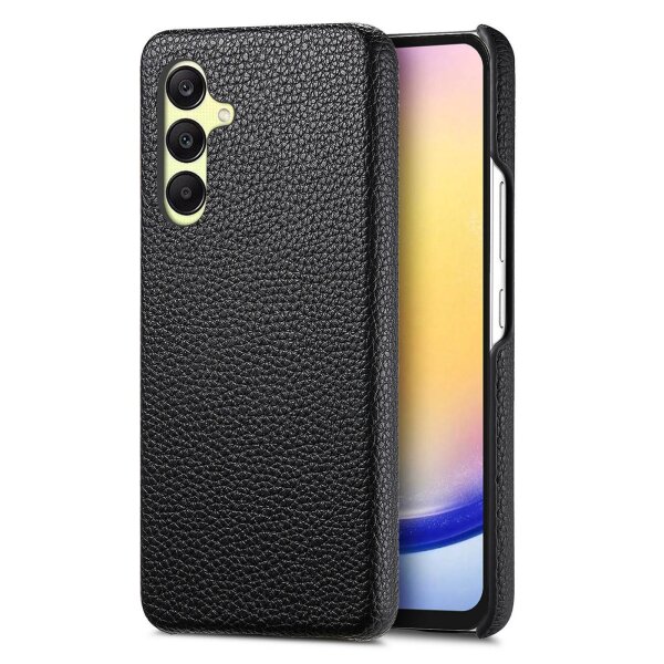 Hülle Handyhülle Stoßfeste Handy Tasche Ultra-Dünn Case Leder Bumper für Samsung Galaxy A26 Schwarz