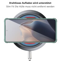 Magsafe Handyhülle für Motorola Edge 60 / Edge 60 Fusion Matt Case Schutzhülle Kratzfest Magnet Hülle Grün