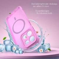 Magsafe Handyhülle für Motorola Moto G56 Matt Case Schutzhülle Kratzfest Magnet Hülle Pink