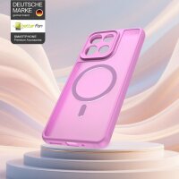 Magsafe Handyhülle für Motorola Moto G86 Matt Case Schutzhülle Kratzfest Magnet Hülle Pink