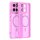 Magsafe Handyhülle für Motorola Moto G86 Matt Case Schutzhülle Kratzfest Magnet Hülle Pink