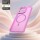 Magsafe Handyhülle für Motorola Moto G86 Matt Case Schutzhülle Kratzfest Magnet Hülle Pink