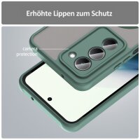 Handyhülle für Xiaomi Redmi 15 Grün Modelle Matt Case Schutzhülle Kratzfest Passgenau