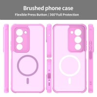 Handyhülle für Xiaomi Redmi 15 Pink Modelle Matt Case Schutzhülle Kratzfest Passgenau