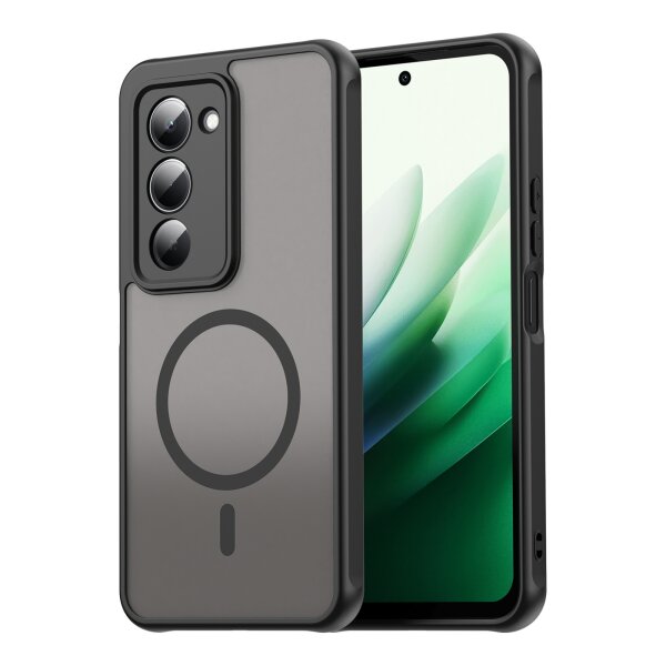 Handyhülle für Xiaomi Redmi 15 Schwarz Modelle Matt Case Schutzhülle Kratzfest Passgenau