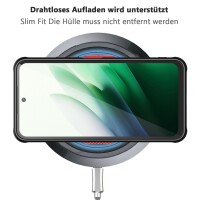 Handyhülle für Xiaomi Redmi 15 Schwarz Modelle Matt Case Schutzhülle Kratzfest Passgenau
