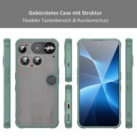 Handyhülle für Nothing Phone 3 Matt Stoßfest Schutzhülle Back cover Grün
