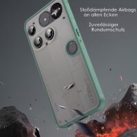 Handyhülle für Nothing Phone 3 Matt Stoßfest Schutzhülle Back cover Grün