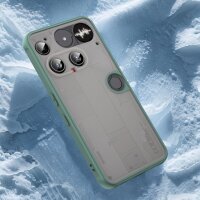 Handyhülle für Nothing Phone 3 Matt Stoßfest Schutzhülle Back cover Grün