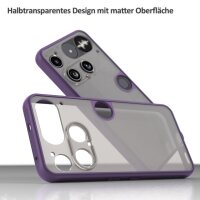 Handyhülle für Nothing Phone 3 Matt Stoßfest Schutzhülle Back cover Lila