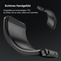 Xiaomi Redmi Note 15 Pro 4G Handy Tasche Carbon Hülle Schutzhülle Back Cover TPU Case Outdoor Bumper