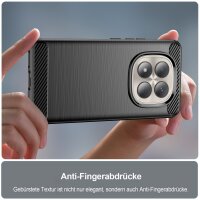 Xiaomi Redmi Note 15 Pro 4G Handy Tasche Carbon Hülle Schutzhülle Back Cover TPU Case Outdoor Bumper