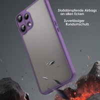 Handyhülle für Nothing Phone 3A Lite Matt Stoßfest Schutzhülle Back cover in Lila