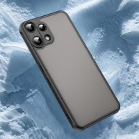 Handyhülle für Nothing Phone 3A Lite Matt Stoßfest Schutzhülle Back cover in Schwarz