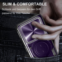 Outdoor Panzer Hülle für ZTE Blade A56 Handyhülle mit Slide Kameraschutz Ringhalter Bumper in Lila