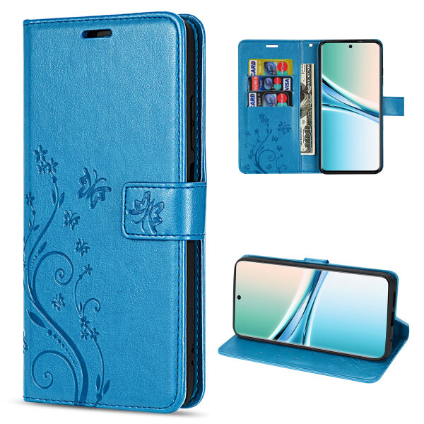 Hülle für Xiaomi Redmi Note 15 4G / 5G Handyhülle Wallet Case Klapphülle in Blau