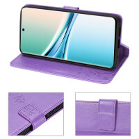 Hülle für Xiaomi Redmi Note 15 4G / 5G Handyhülle Wallet Case Klapphülle in Lila