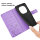 Hülle für Xiaomi Redmi Note 15 4G / 5G Handyhülle Wallet Case Klapphülle in Lila