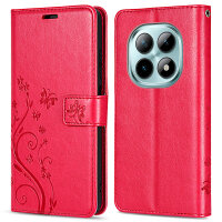Hülle für Xiaomi Redmi Note 15 4G / 5G Handyhülle Wallet Case Klapphülle in Rot