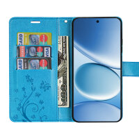 Hülle für Xiaomi Redmi Note 15 Pro 4G Handyhülle Wallet Case Klapphülle in Blau