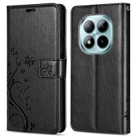 Hülle für Xiaomi Redmi Note 15 Pro+ Handyhülle Wallet Case Klapphülle in Schwarz