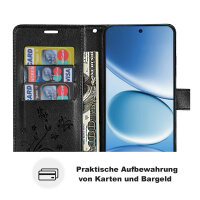 Hülle für Xiaomi Redmi Note 15 Pro 5G Handyhülle Wallet Case Klapphülle in Schwarz