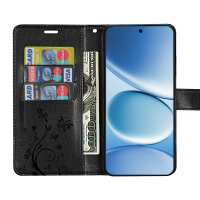 Hülle für Xiaomi Redmi Note 15 Pro 5G Handyhülle Wallet Case Klapphülle in Schwarz