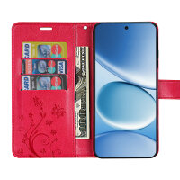 Hülle für Xiaomi Redmi Note 15 Pro 5G Handyhülle Wallet Case Klapphülle in Rot