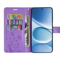 Hülle für Xiaomi Redmi Note 15 Pro 5G Handyhülle Wallet Case Klapphülle in Lila