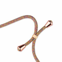 Handykette für Xiaomi Redmi Note 15 4G / 5G Hülle mit Band Case Handyhülle mit Kette in Rainbow