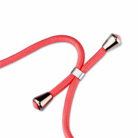 Handykette für Xiaomi Redmi Note 15 4G / 5G Hülle mit Band Case Handyhülle mit Kette in Rot