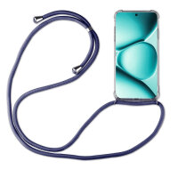 Handykette für Xiaomi Redmi Note 15 Pro+ Hülle mit Band Case Handyhülle mit Kette in Blau