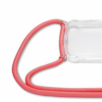 Handykette für Xiaomi Redmi Note 15 Pro+ Hülle mit Band Case Handyhülle mit Kette in Rot