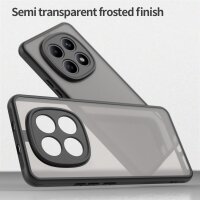 Handyhülle für Xiaomi Xiaomi Redmi Note 15 (4G / 5G) Matt Stoßfest Schutzhülle Back cover in Schwarz