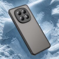 Handyhülle für Xiaomi Xiaomi Redmi Note 15 (4G / 5G) Matt Stoßfest Schutzhülle Back cover in Schwarz