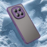 Handyhülle für Xiaomi Redmi Note 15 Pro 4G Matt Stoßfest Schutzhülle Back cover in Lila