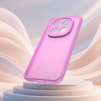 Handyhülle für Xiaomi Redmi Note 15 Pro+ / Poco M8 Pro 5G Hülle Stoßfest Schutzhülle in Pink