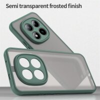 Handyhülle für Xiaomi Redmi Note 15 Pro+ / Poco M8 Pro 5G Hülle Stoßfest Schutzhülle in Grün