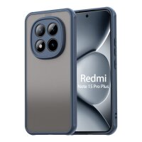 Handyhülle für Xiaomi Redmi Note 15 Pro+ / Poco M8 Pro 5G Hülle Stoßfest Schutzhülle in Blau