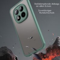 Handyhülle für Xiaomi Redmi Note 15 Pro 5G Hülle Stoßfest Schutzhülle in Grün